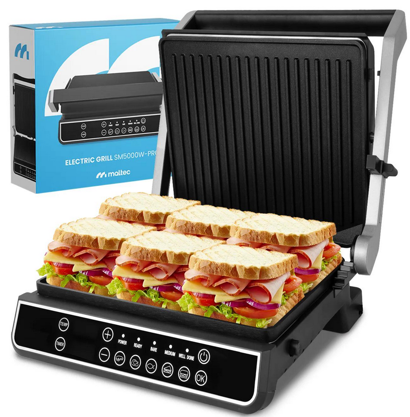 Електрогриль Maltec 2500 Вт (SM5000W-PRO)