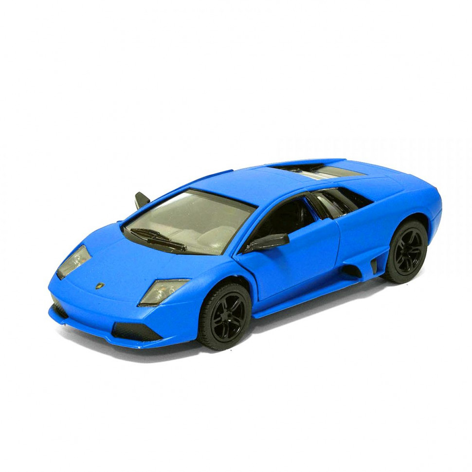 Іграшкова машинка MATTE LAMBORGHINI KT5370W інерційна Blue (2990361670)