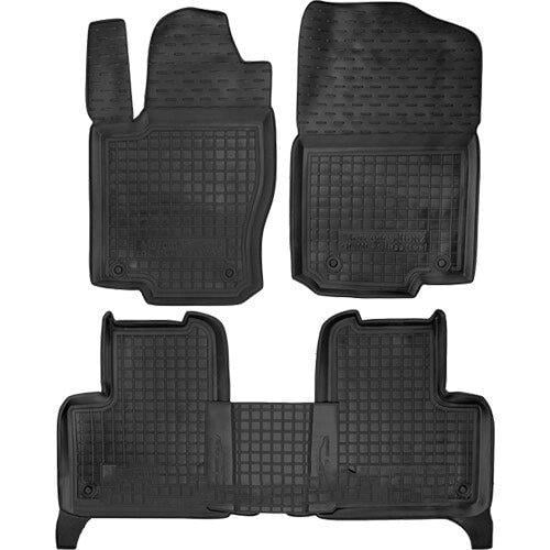Коврики автомобильные AVTO-Gumm Mercedes-Benz GL-Class X166 12-7 мест Черный (11529)