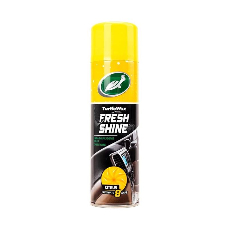 Полироль для пластика TURTLE WAX Fresh Shine Цитрус аэрозоль 500 мл (53006)