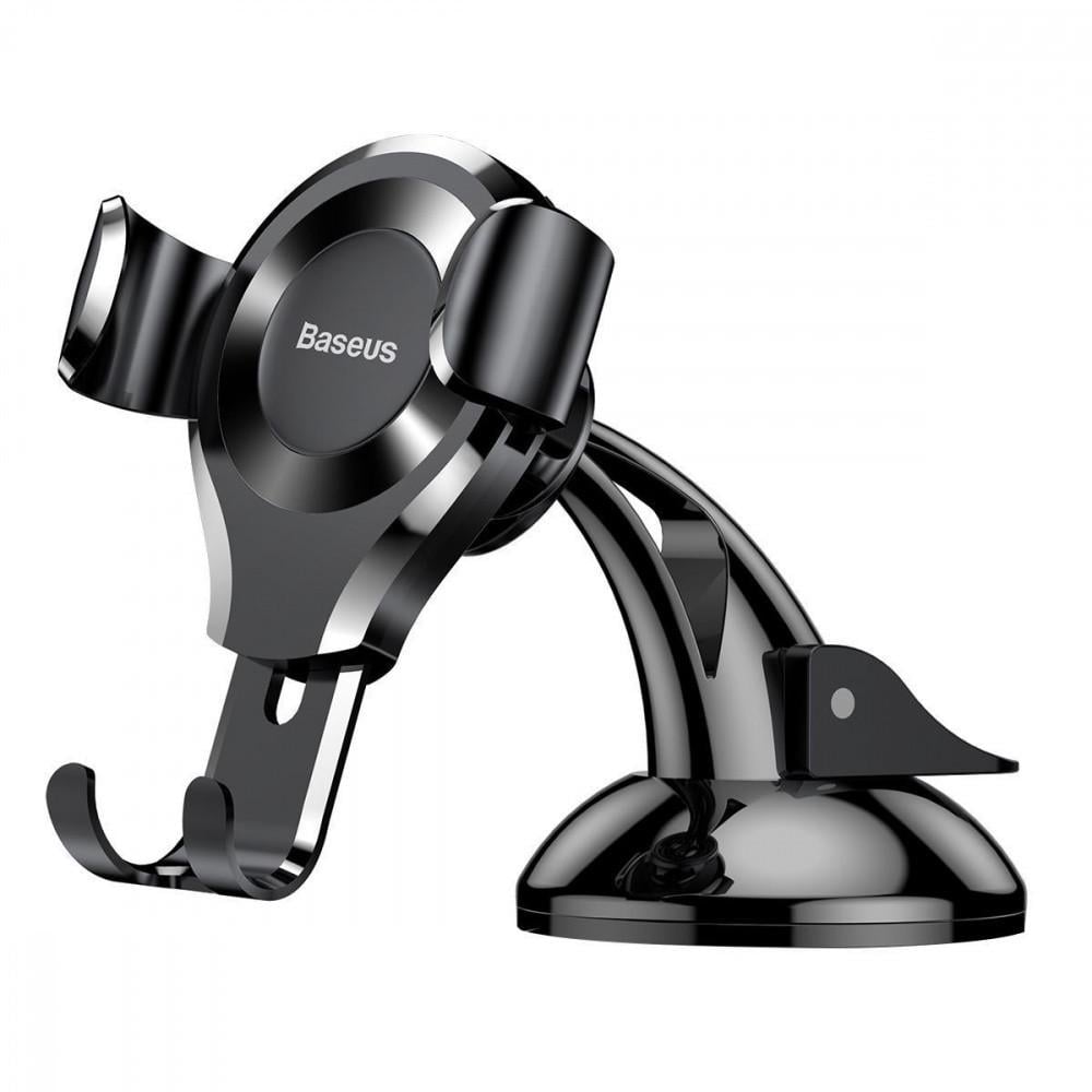 Автодержатель BASEUS Osculum Type Gravity Car Mount Black