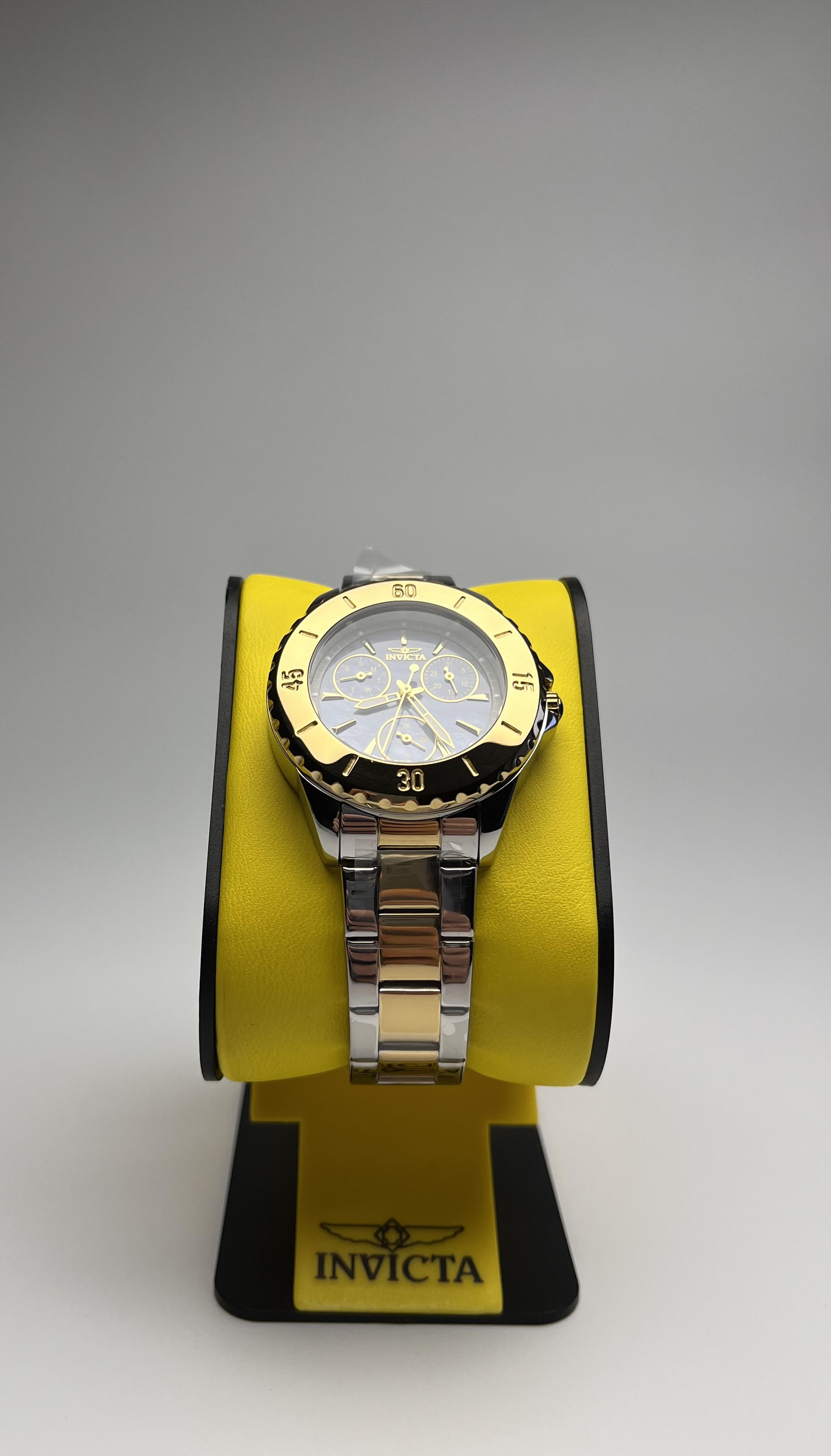 Годинник жіночий Invicta 29112 Angel Золотий - фото 6 Годинник жіночий Invicta 29112 Angel Золотий - фото 6