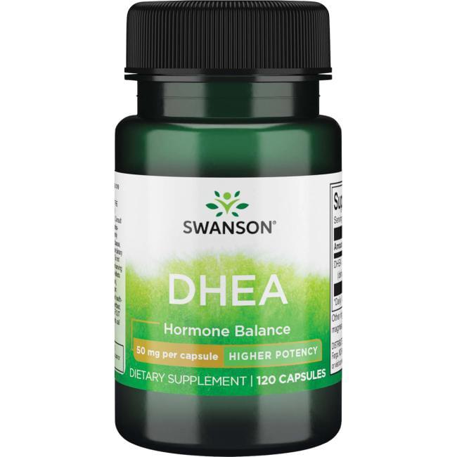 ДГЭА Swanson DHEA High Potency 50 мг 120 Caps