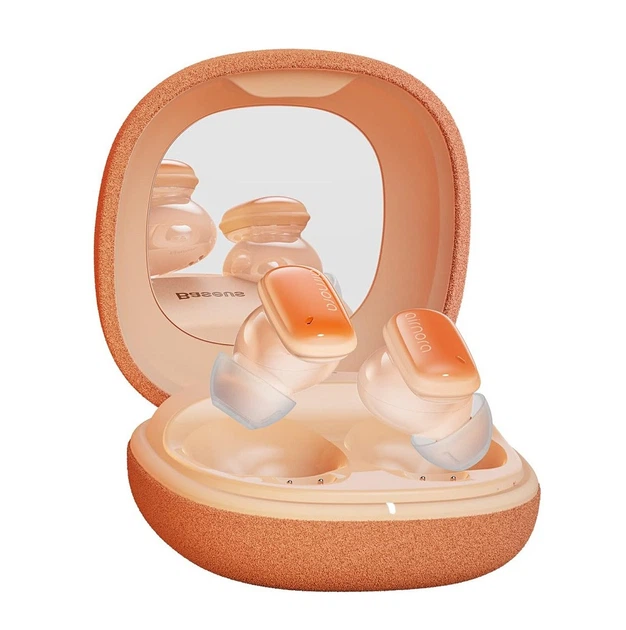Навушники бездротові TWS Baseus AirNora 2 ANC Gradient Orange (KST-NGTW320207)
