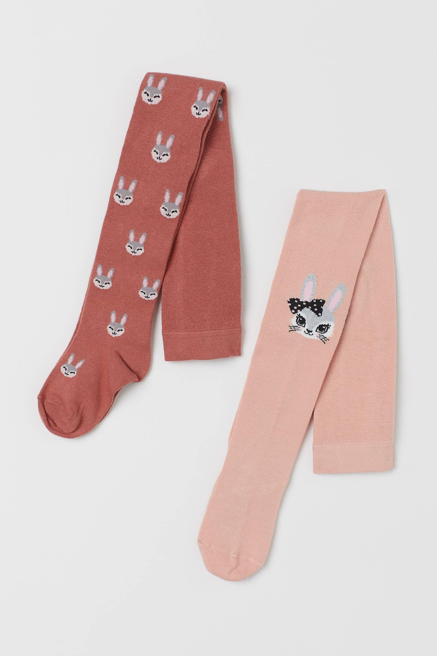 Набір махрових колготок для дівчинки H&amp;M 122-128 см (0619739110)