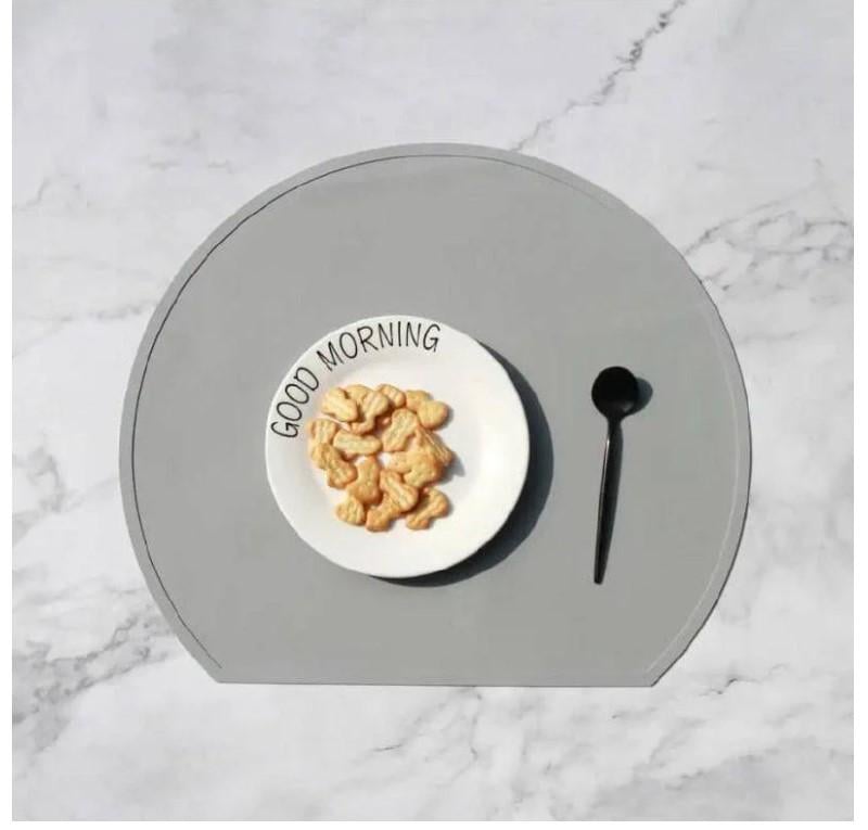 Підставка силіконова під гаряче 10756 38х33 см Світло-сірий (4569551)