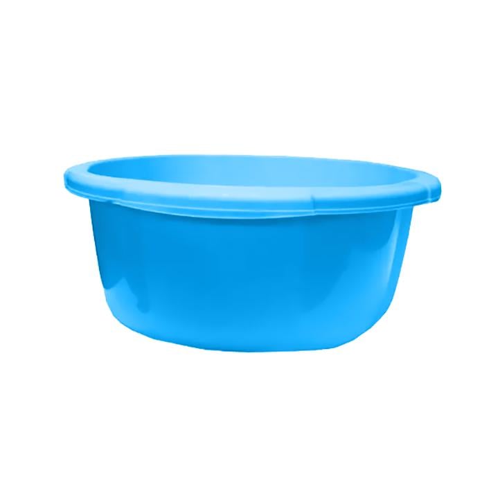 Таз фигурный Консенсус 12 л Голубой (MCS-12840)