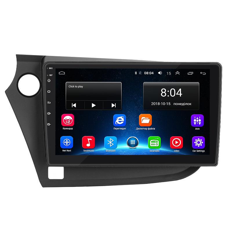 Магнитола штатная Lesko 9" для Honda Insight II 2009-2011 2/32Gb Wi-Fi GPS Base