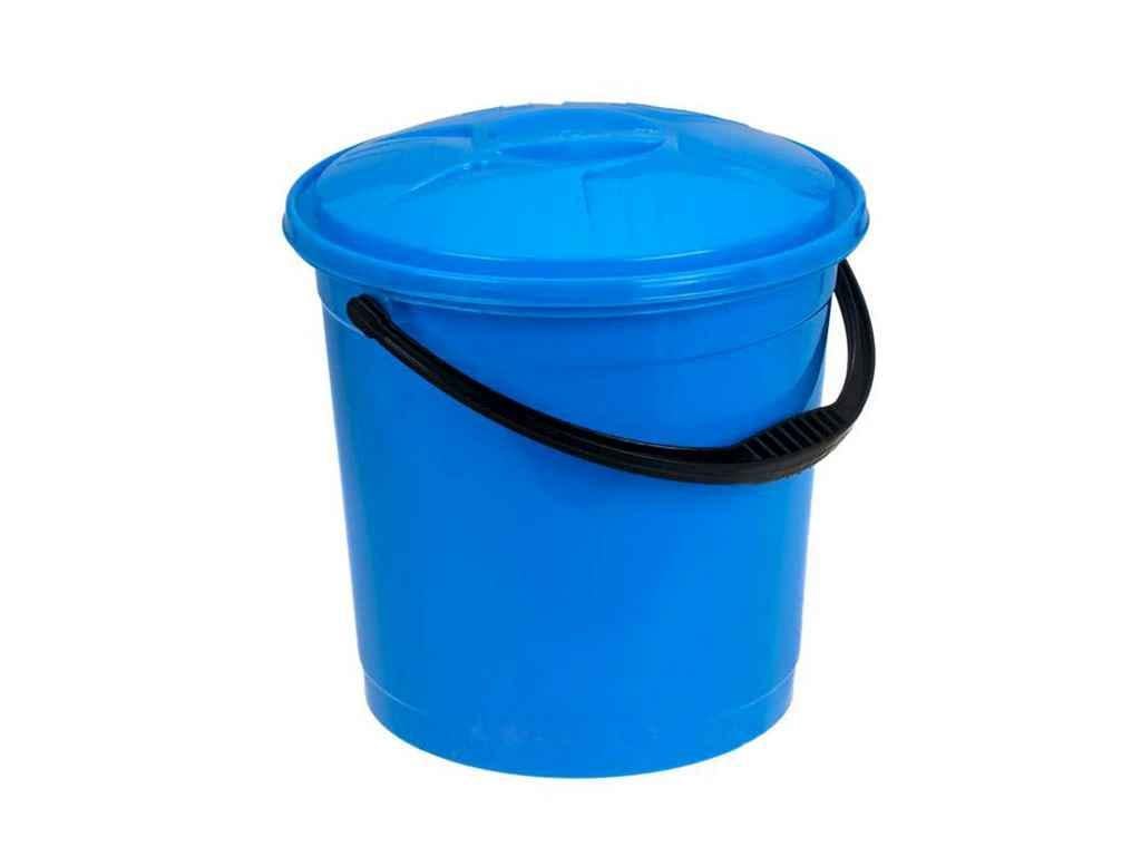 Ведро пластиковое R-Plastic пищевое с крышкой 10 л Синий (1051939) Ведро пластиковое R-Plastic пищевое с крышкой 10 л Синий (1051939)