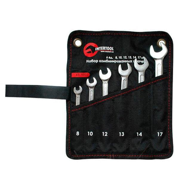 Набор комбинированных ключей Intertool XT-1001 6 шт. (9395286)