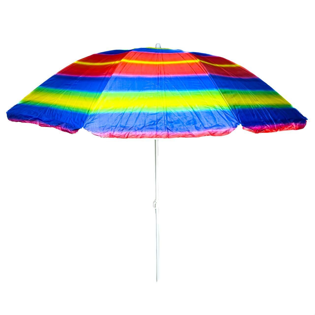 Пляжный зонтик Best-12 Полоски №1 Anti-UV с наклоном 2 м Разноцветный (23097843)