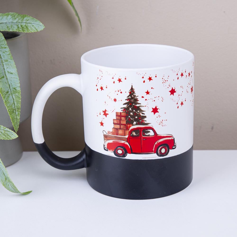 Чашка Пикап с елкой 330 мл (4984-4)