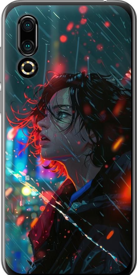 Чехол на Meizu 16S Ночные огни (6096u-1701-42517) Чехол на Meizu 16S Ночные огни (6096u-1701-42517)