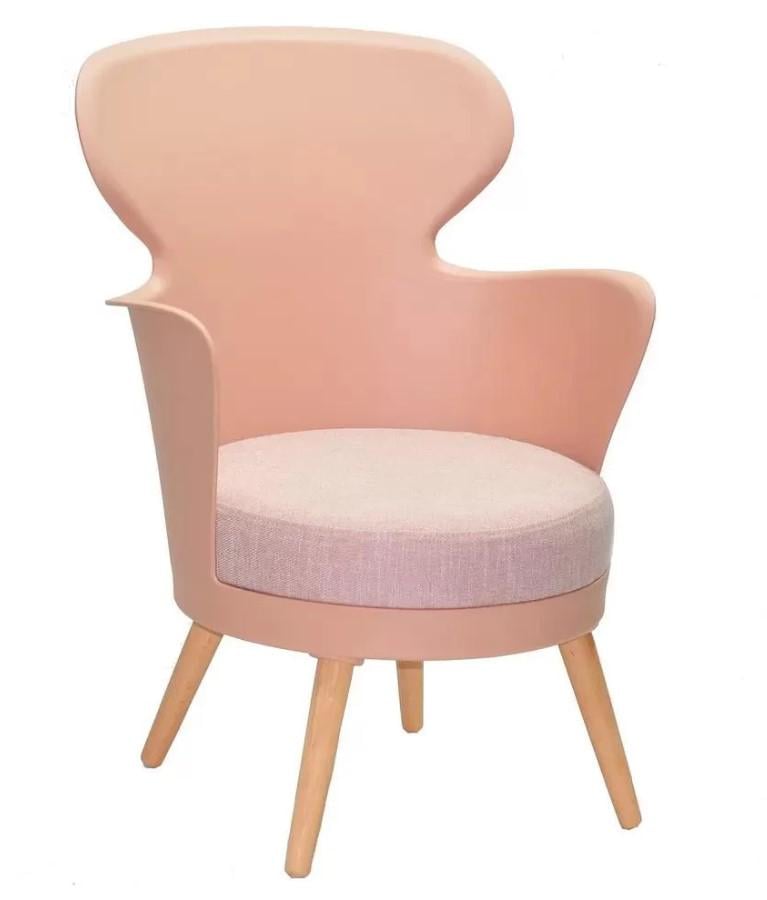 Крісло LYRIC Рожевий (114551) - фото 1 Крісло LYRIC Рожевий (114551) - фото 1