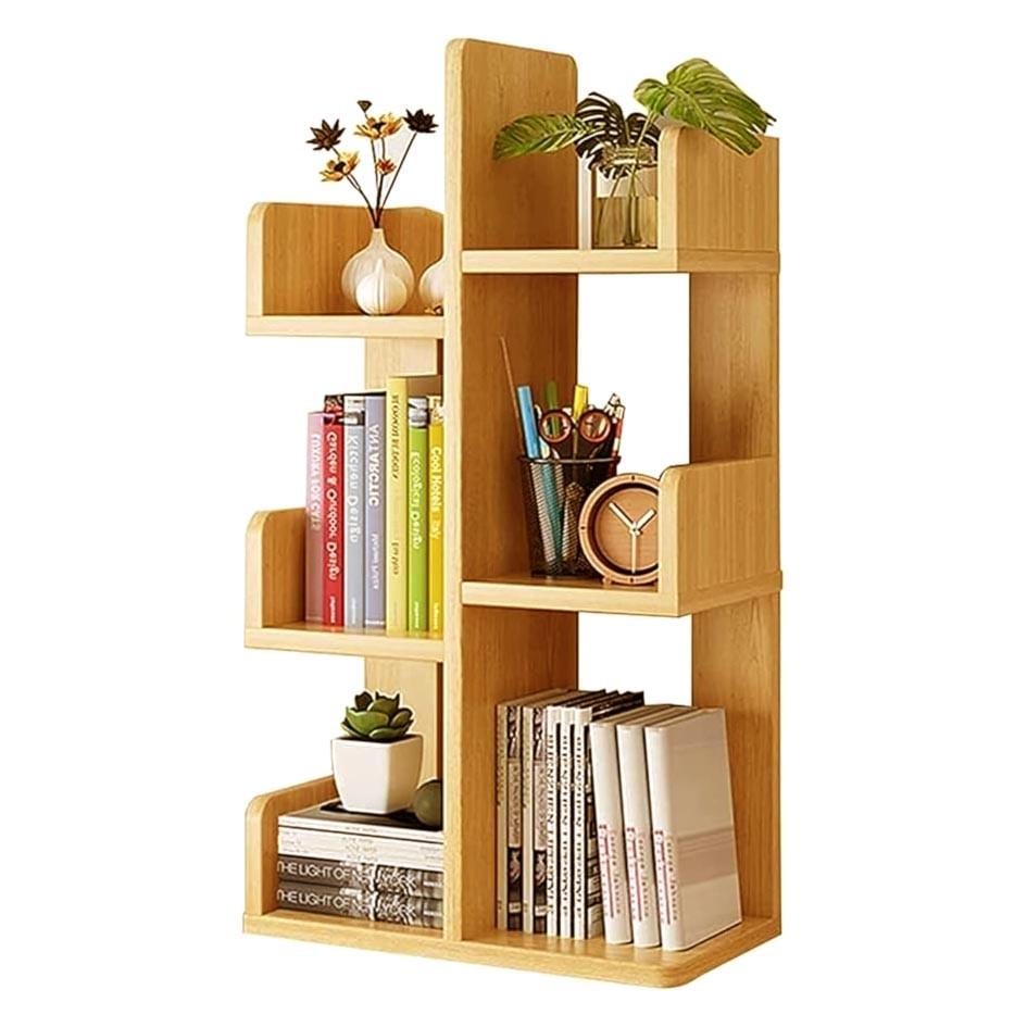 Полка книжная настольная из дерева Сантора Карри (КПА-040503)