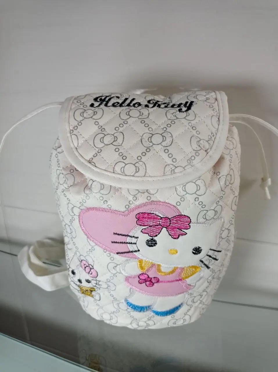 Рюкзак дитячий Hello Kitty 25х22х6 см Бежевий (374106) - фото 2