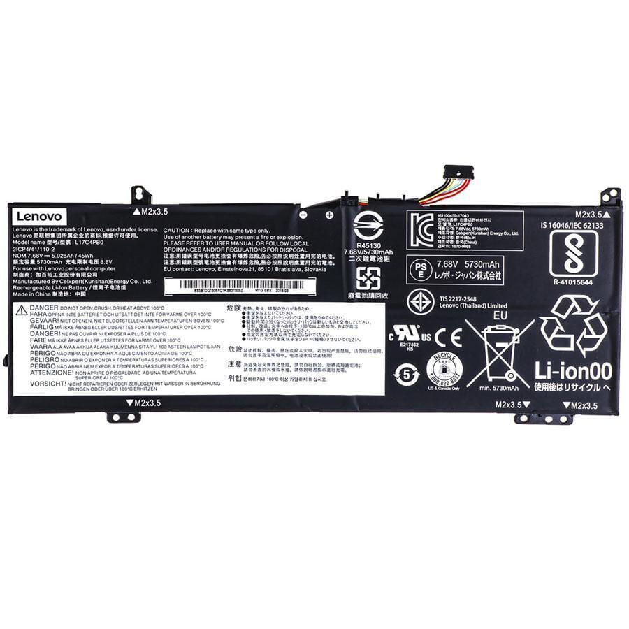 Аккумулятор для ноутбука Lenovo Yoga 530-14ARR 5928 mAh 7,68V (147108)