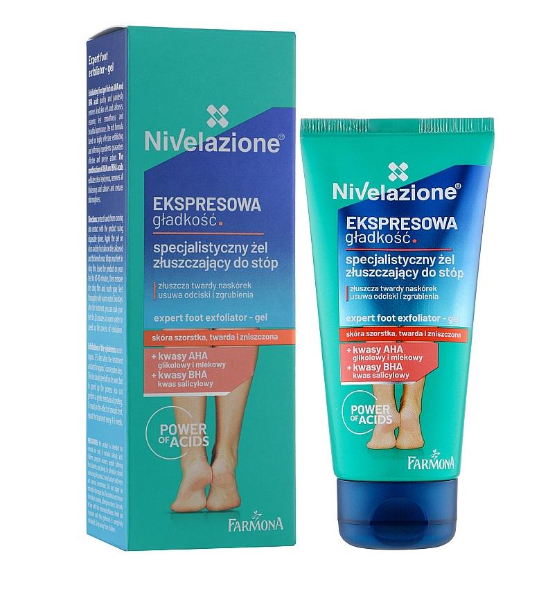 Гель-эксфолиант для стоп ног Nivelazione Farmona специализированный 50 мл (5900117974513)