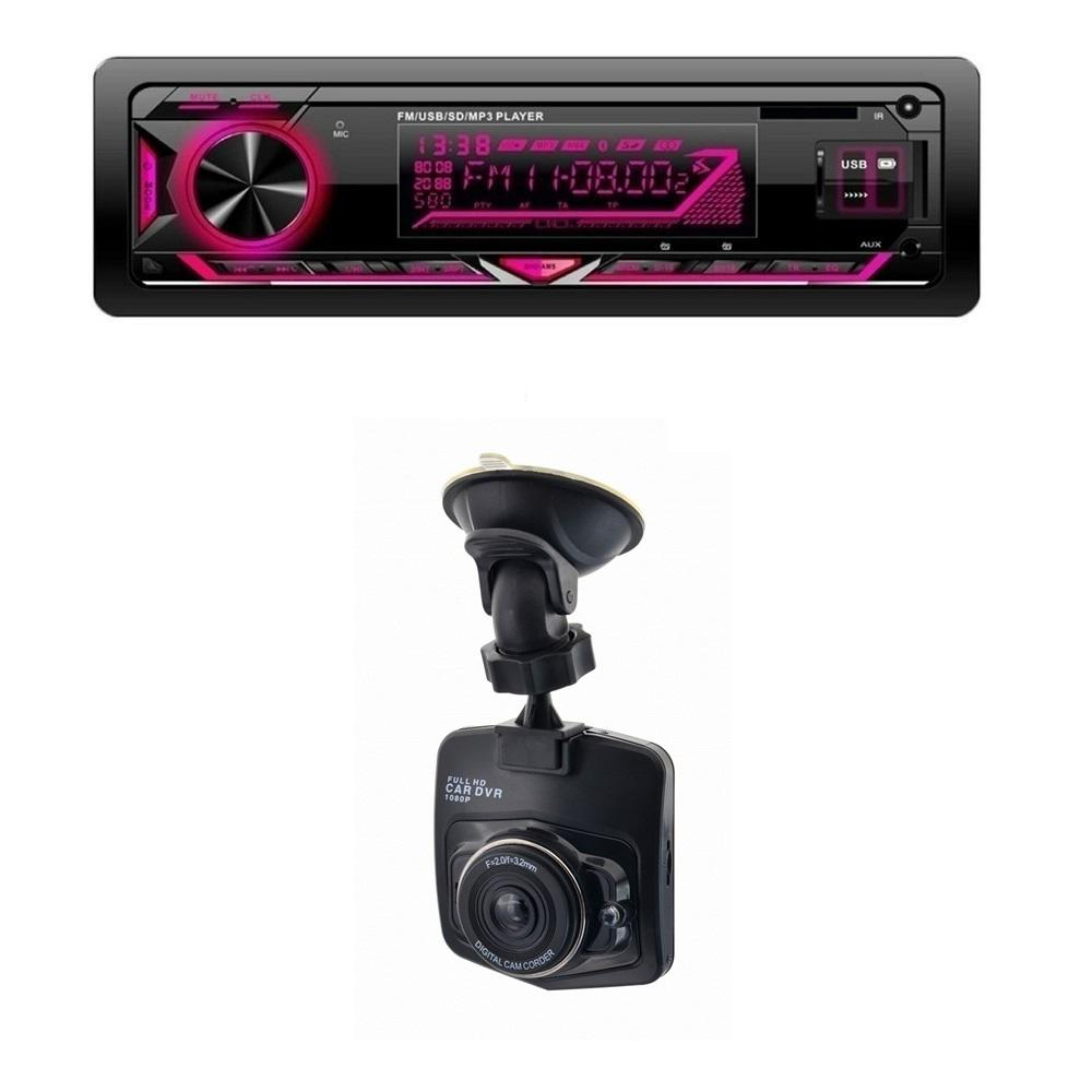 Автомагнитола CYCLONE MP-1067 и видеорегистратор DVA-01