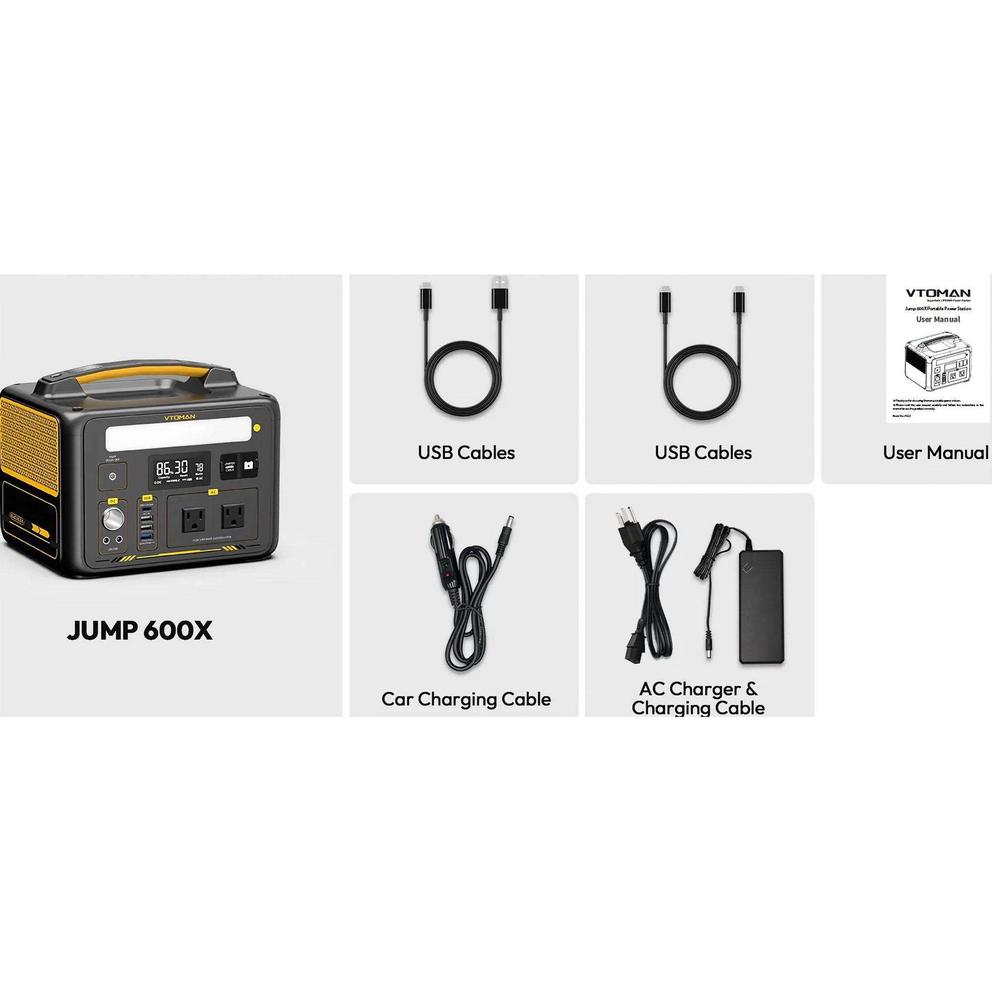 Зарядная станция Vtoman Jump 600X (124072) - фото 5
