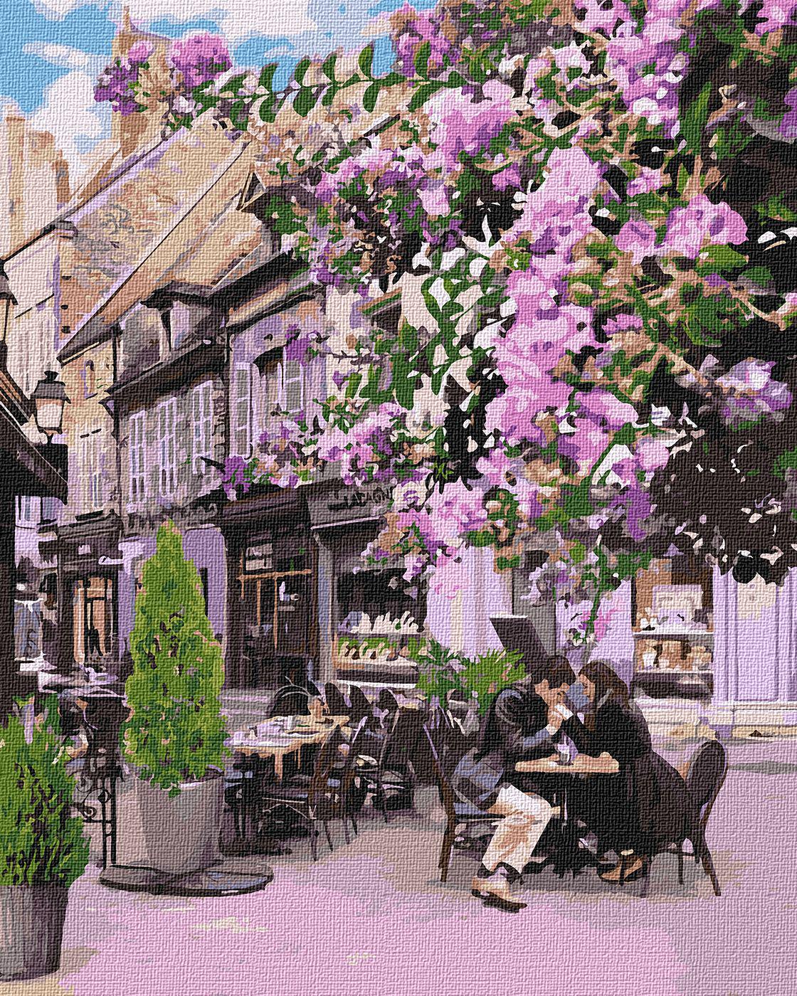 Картина по номерам Идейка Уютный ресторан 40x50 см (КНО4653)