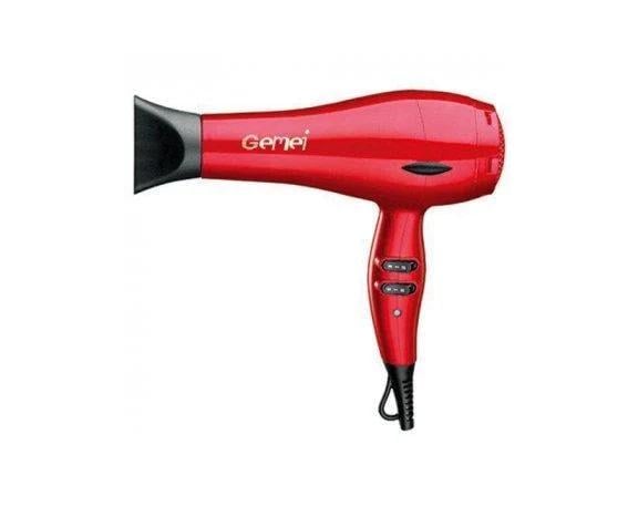 Фен Gemei Gm-1770 2200 Вт Червоний (1674484535)