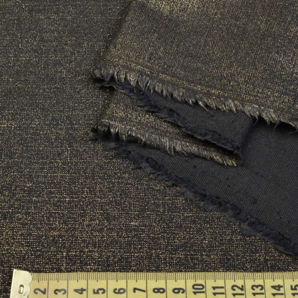 Тканина льон костюмний ширина 145 см Золотистий (12627.001) - фото 3