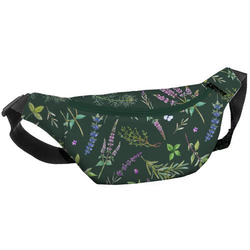 Сумка-бананка через плече та на пояс Presentville Bumbag Польові квіти 27х16 см (BB_22S027_TZE)