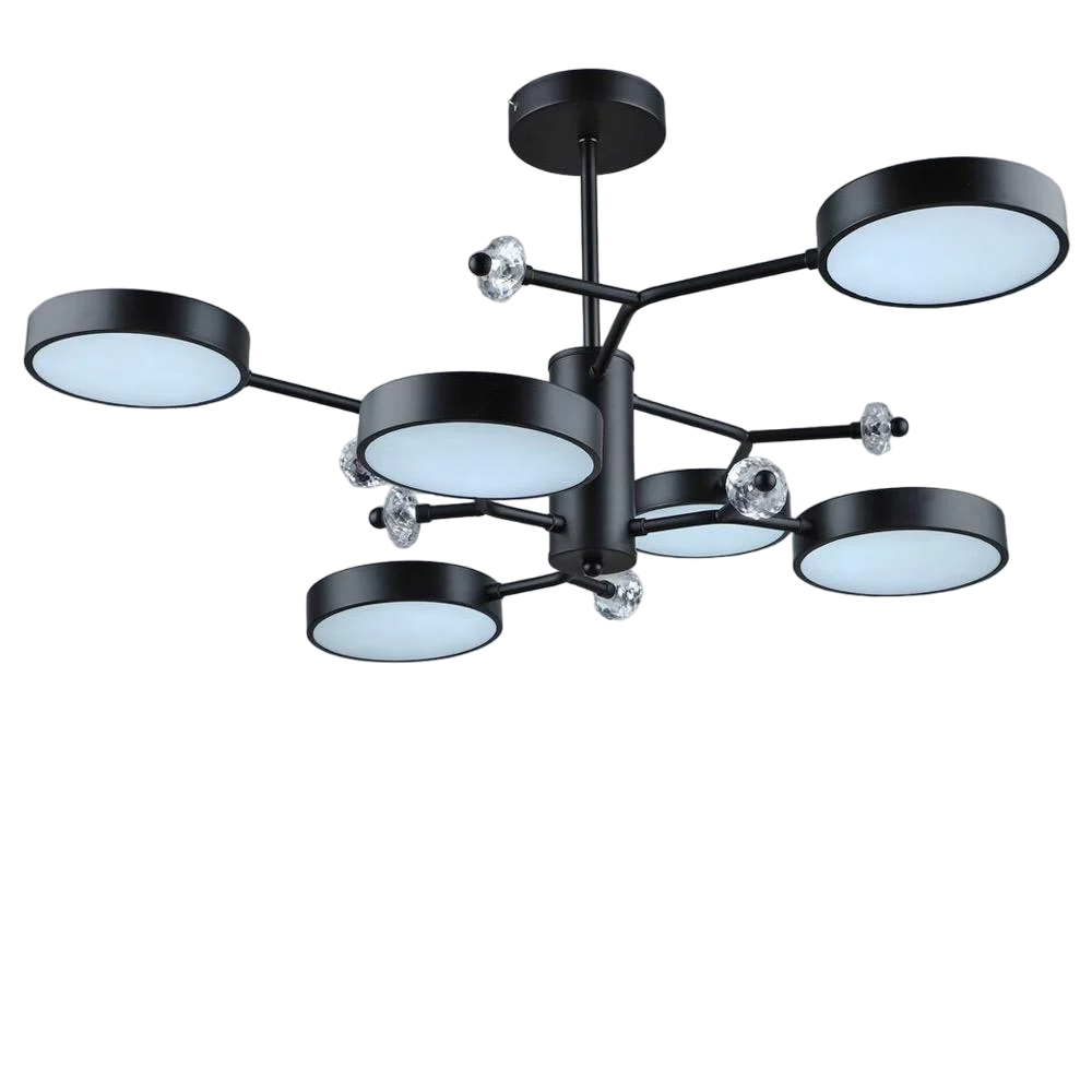 Люстра потолочная Lighthouse SRS-19543/6 LED Черный (75598)