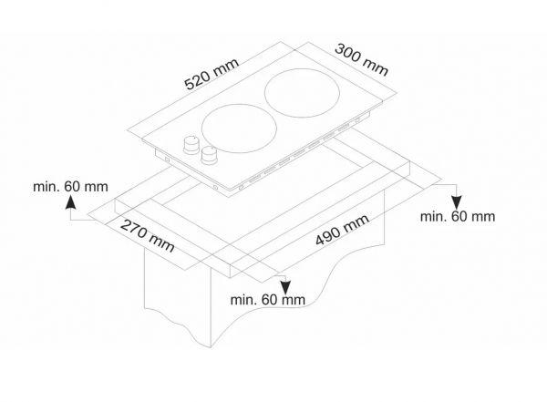 Варочная поверхность электрическая Simfer H30E02M016 (1347577) - фото 5 Варочная поверхность электрическая Simfer H30E02M016 (1347577) - фото 5