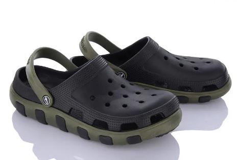 Сабо чоловічі Luck line Чорний/Оливковий (15041106) - фото 2