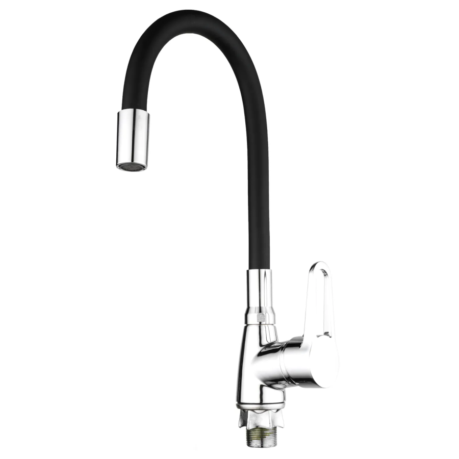 Смеситель для кухни с фильтром MIXXUS Elba 014 Refl Black (MI6306)