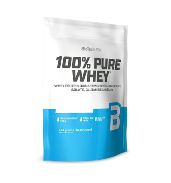 Протеин BioTechUSA 100% Pure Whey 454 g 16 servings Apple pie