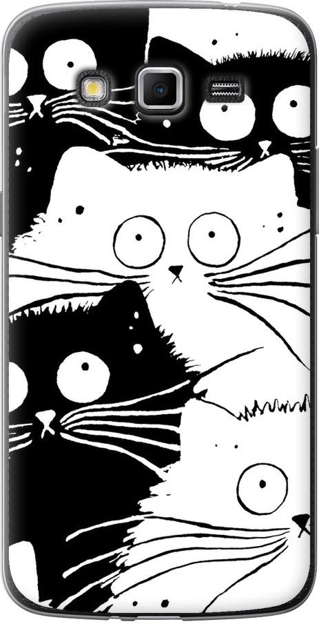 Чехол на Samsung Galaxy Grand 2 G7102 Коты v2 (3565u-41-42517) Чехол на Samsung Galaxy Grand 2 G7102 Коты v2 (3565u-41-42517)