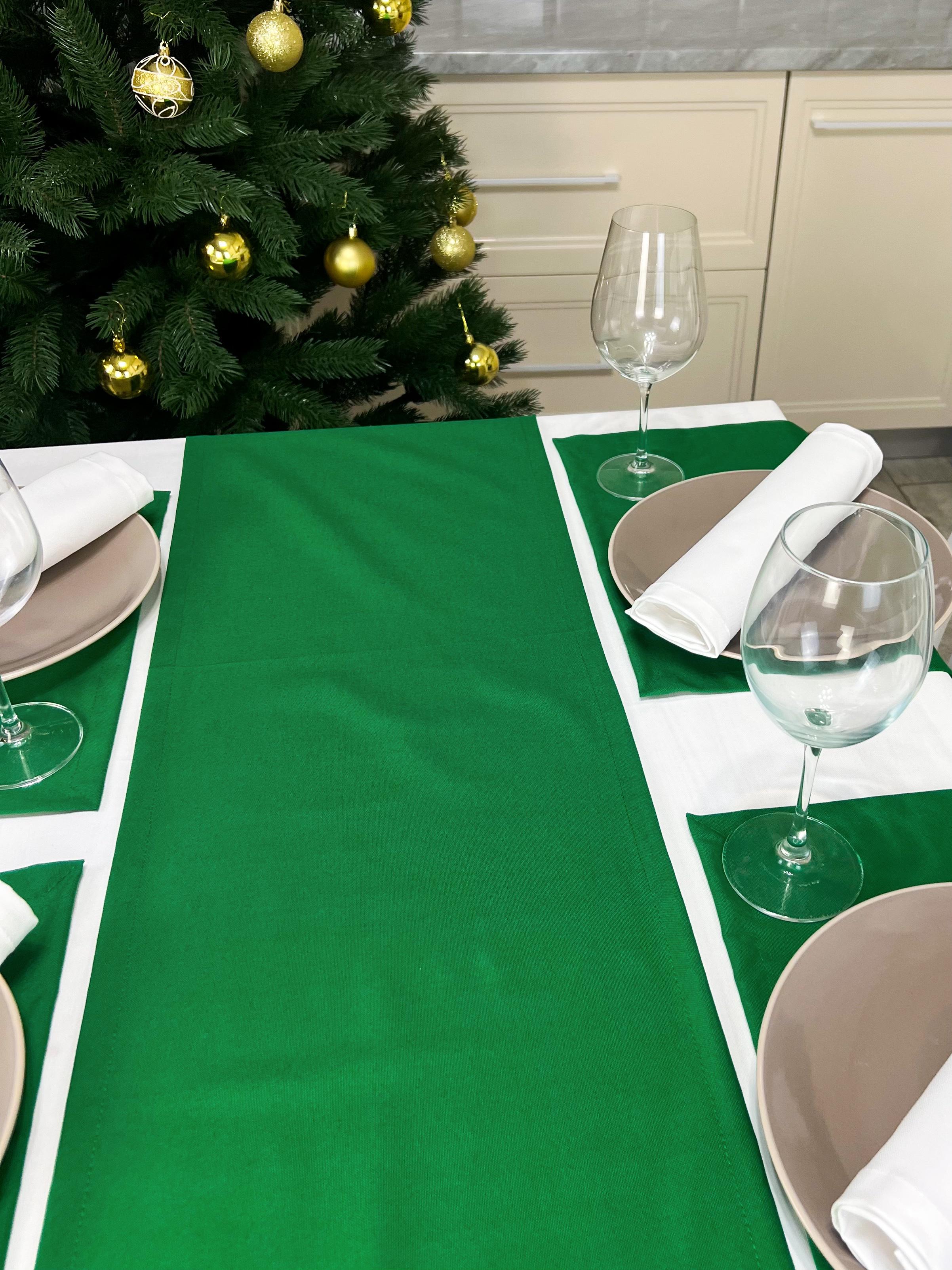 Дорожка водоотталкивающая новогодняя 170х40 см Зеленый (840-51) Дорожка водоотталкивающая новогодняя 170х40 см Зеленый (840-51)