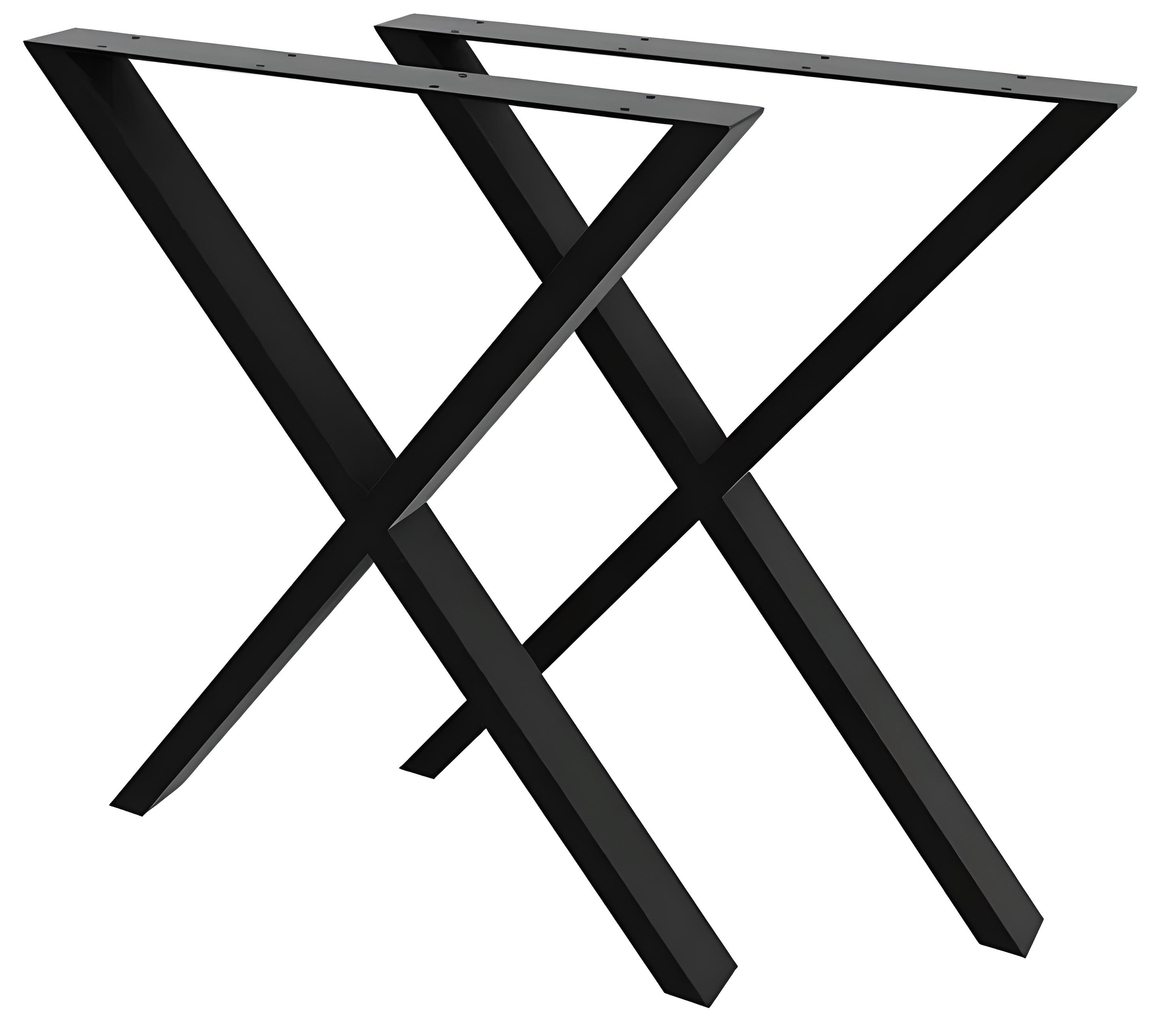 Опоры для стола в стиле Лофт Серия 8 80х40 мм 2 шт.