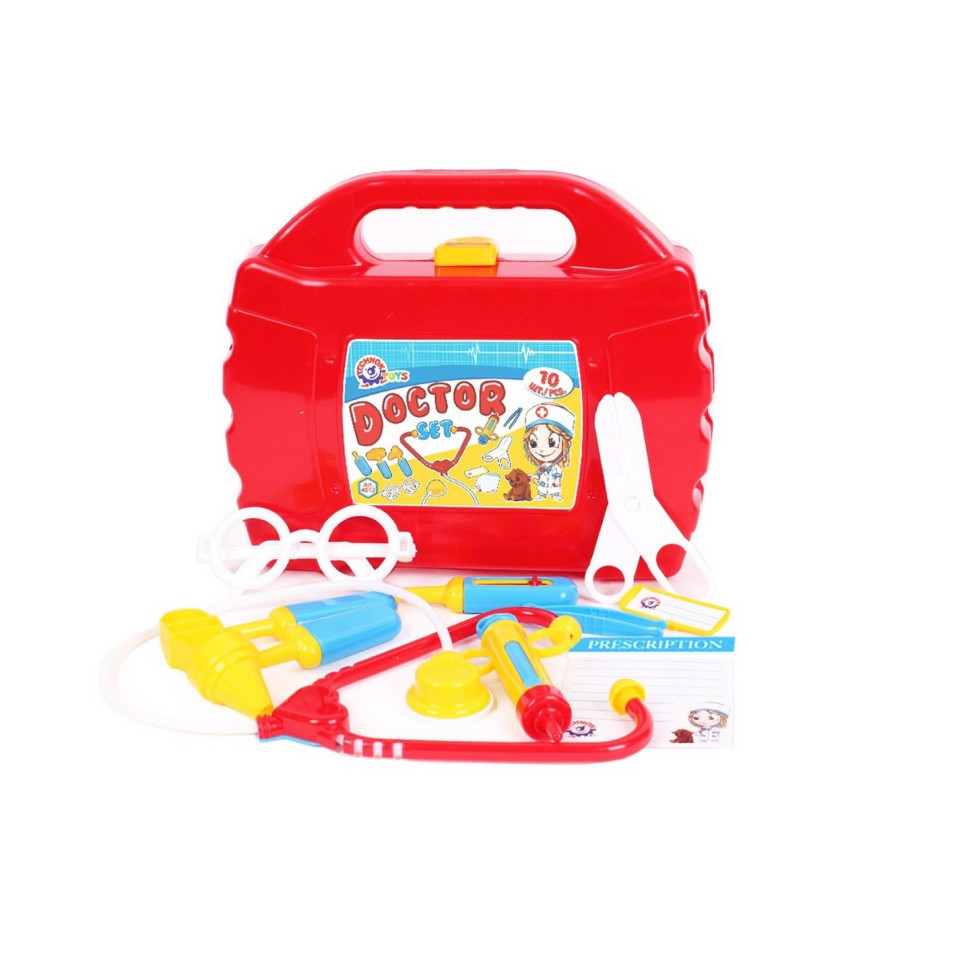 Дитячий ігровий набір ТехноК Маленький лікар 4012TXK у валізі (26115517) Дитячий ігровий набір ТехноК Маленький лікар 4012TXK у валізі (26115517)