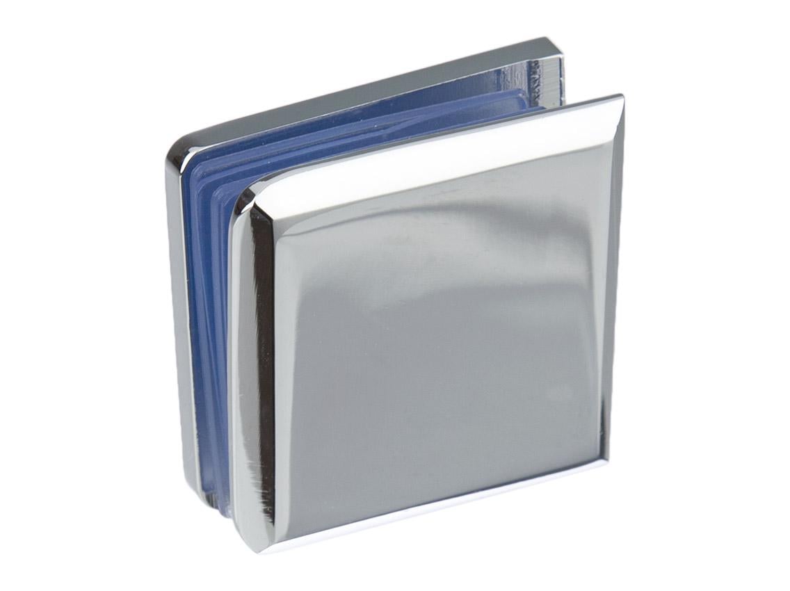 Коннектор Giff 721 90° стена-стекло-пол Хром полированный (25228984)