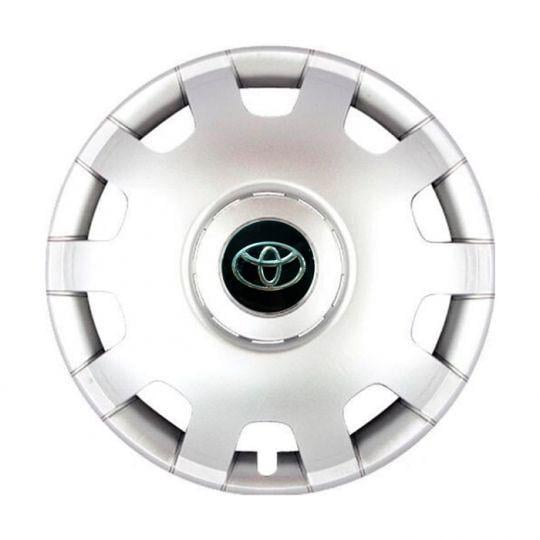 Автомобильные колпаки SKS 212 R14 с логотипом Toyota 4 шт. Серебристый