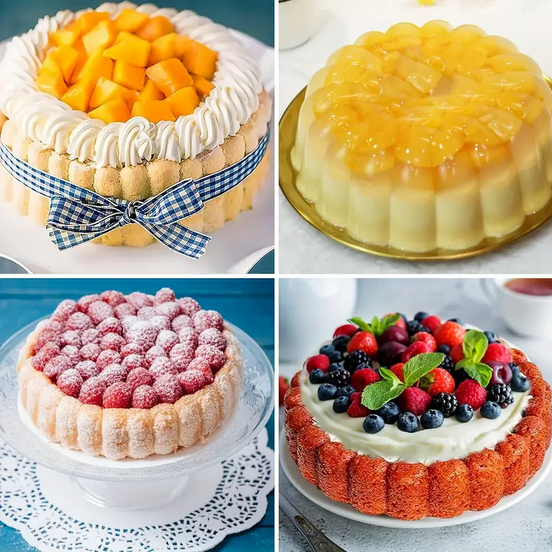 Силиконовая форма для торта круглая для чизкейков мафинов Синий (UA-751) - фото 3 Силиконовая форма для торта круглая для чизкейков мафинов Синий (UA-751) - фото 3