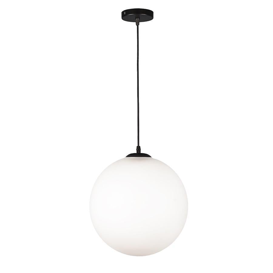 Подвесной светильник Levistella 756glass300F-1 BK+WH Черный/Белый (2569621661)