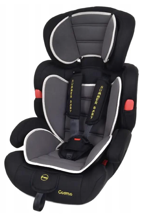 Крісло автомобільне Summer Baby Cosmo 9-36 кг Чорний