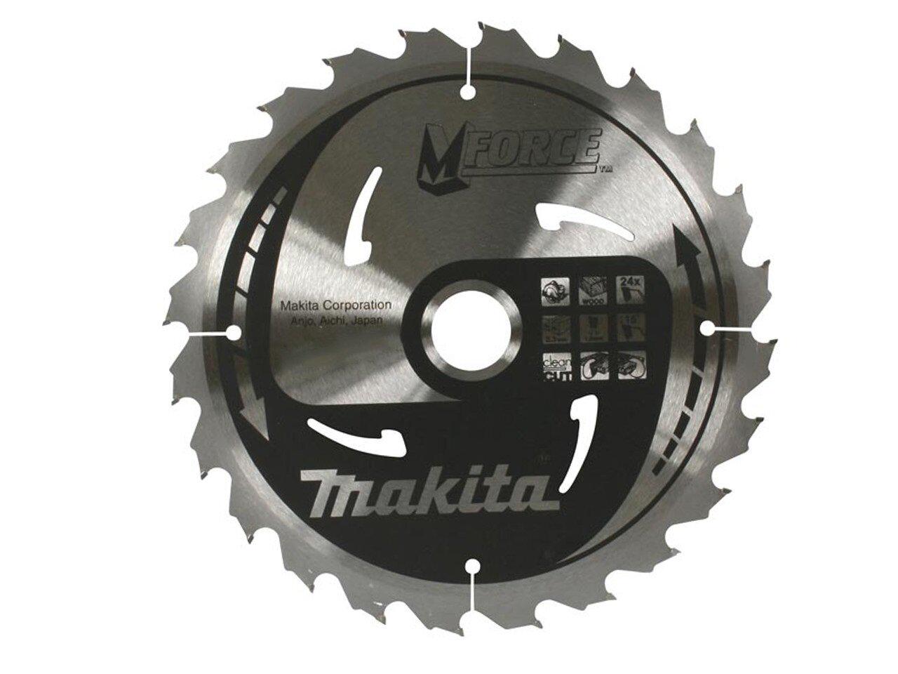 Диск пильный по дереву Makita M-Force 170х30 мм 24T