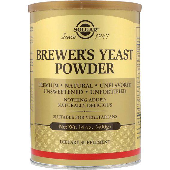 Пивні дріжджі Solgar Brewer's Yeast Powder 14 ун. 400 г 13 порцій