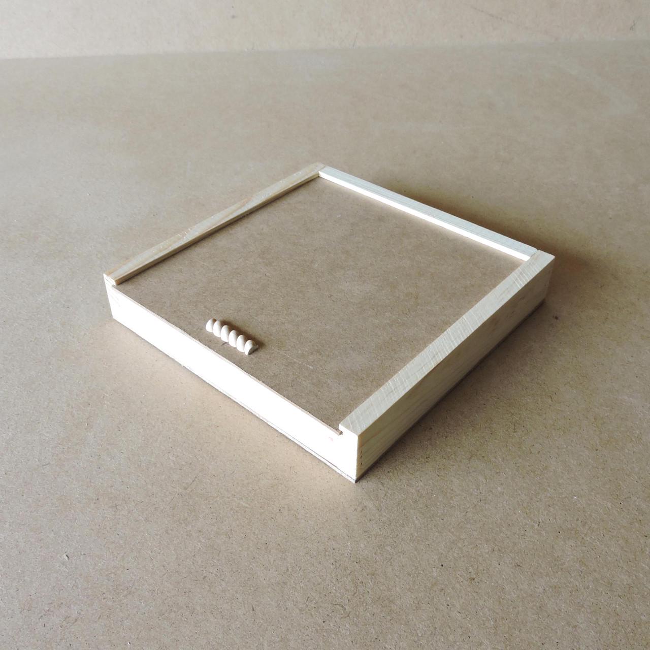 Пенал деревянный Ландыш 25х25х4 см (ПНЛ-01252504)