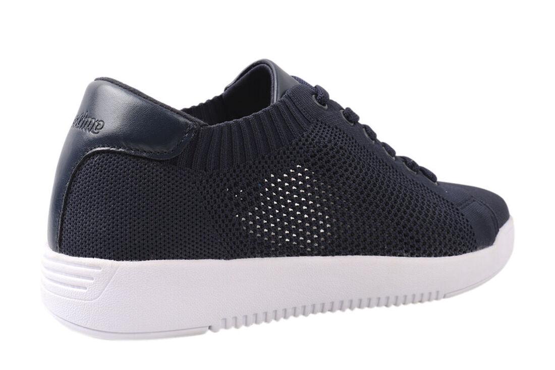 Кросівки чоловічі Restime з текстилю на низькому ходу на шнурівці р. 45 Синій (148-21LK) - фото 4 Кросівки чоловічі Restime з текстилю на низькому ходу на шнурівці р. 45 Синій (148-21LK) - фото 4