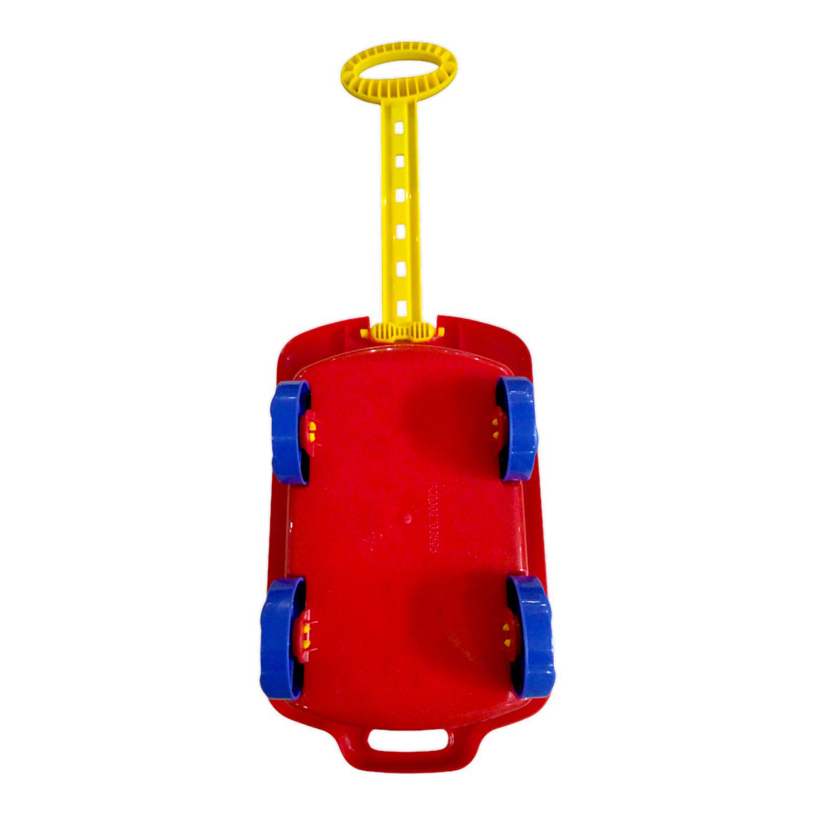 Детская тележка с ручкой Marmat Красная - фото 5 Детская тележка с ручкой Marmat Красная - фото 5