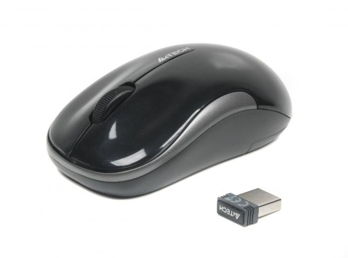 Миша A4Tech G3-300N Wireless Black (43343)