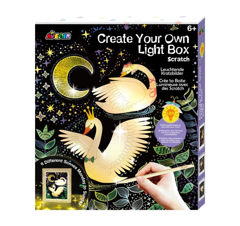 Набір для творчості Чарівний сон скретч-лайтбокс (CH191434 )