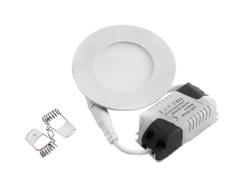 Світильник світлодіодний врізний Downlight 3 Вт 6400К круглий (913)